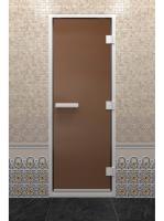 Дверь DoorWood  Хамам "Бронза матовое" 190х70