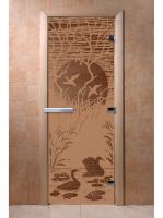Дверь DoorWood "Лебелин.озер" Графит. 190 х 70