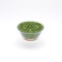 Пиалла большая ,зеленая Риштан