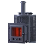 Печь Банная AVANGARD ЗК 25 (М) Ураган Круг. сетка