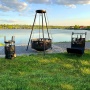 Дровница Везувий "Русский Лес" D410В