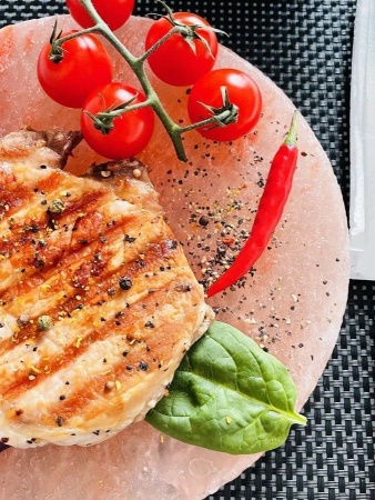 Гималайская соль плитка для жарки и разделки 20х2,