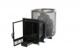 Печь банная чугунная Сибирь-24 ПРО Панорамная сетк