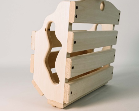 Корзинка с гималайской солью настенная